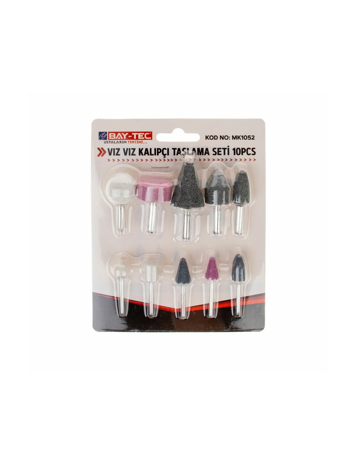 MK1052 VIZ VIZ Kalıpçı Saplı Taşlama Seti 10 Parça
