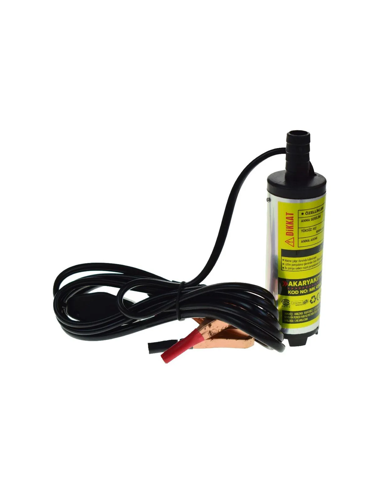 MK4940 12V 38 mm Akaryakıt Mazot Pompası Mini