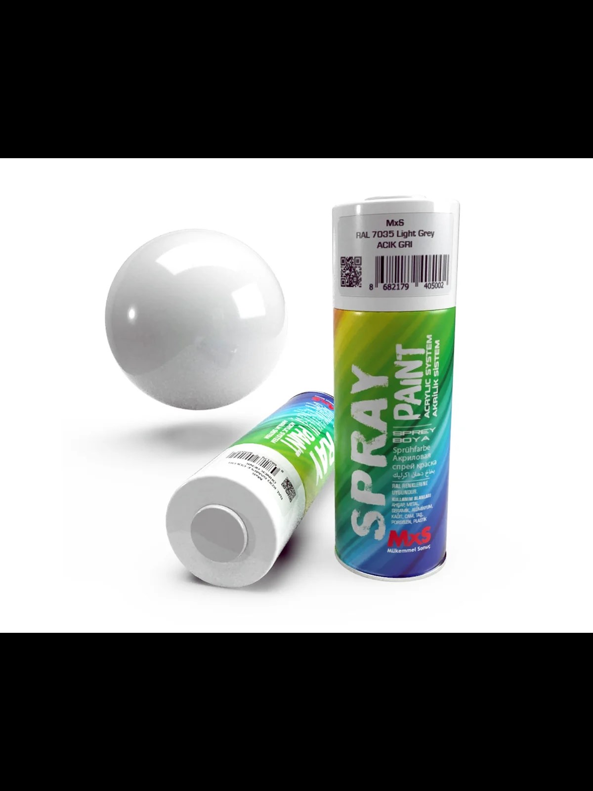 MXS 7035 Açık Gri Sprey Boya 400 ml