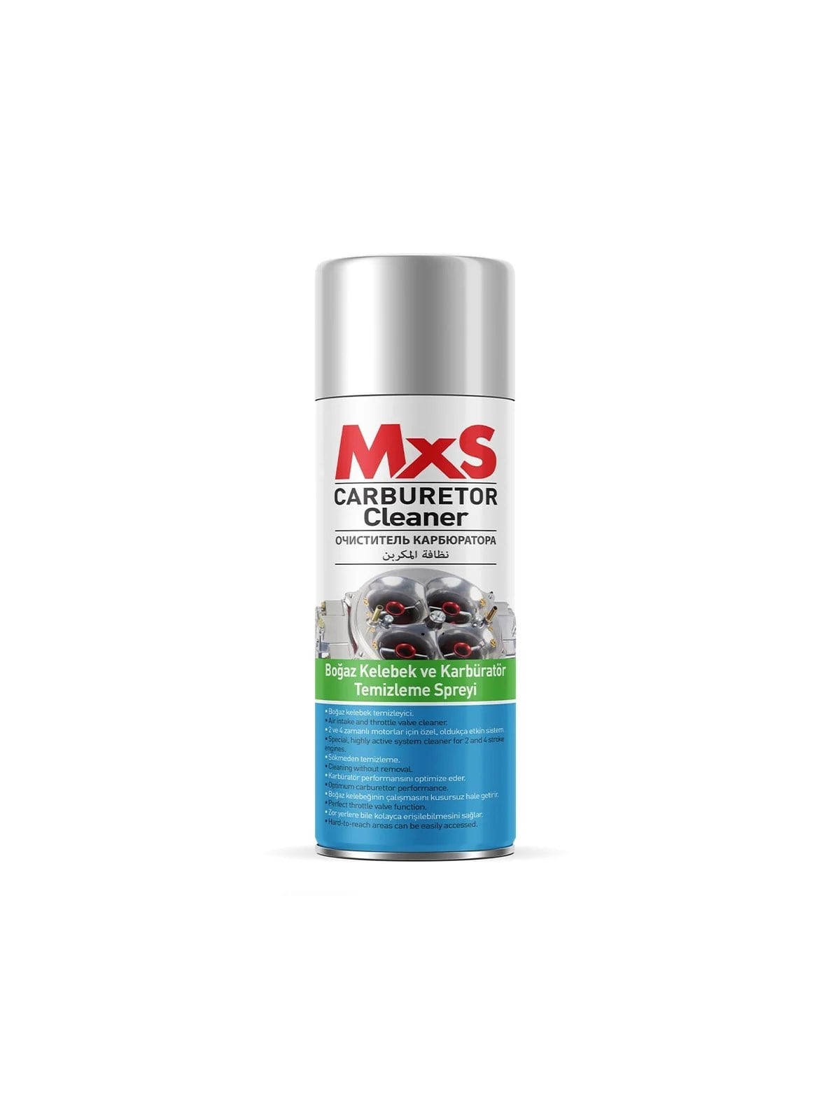 MXS Boğaz Kelebek ve Karbüratör Temizleyici 400ml