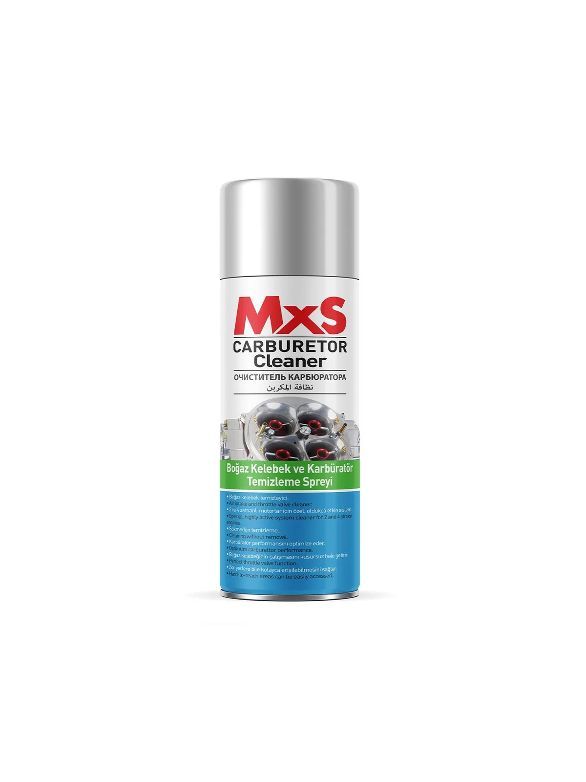 MXS Boğaz Kelebek ve Karbüratör Temizleyici 400ml
