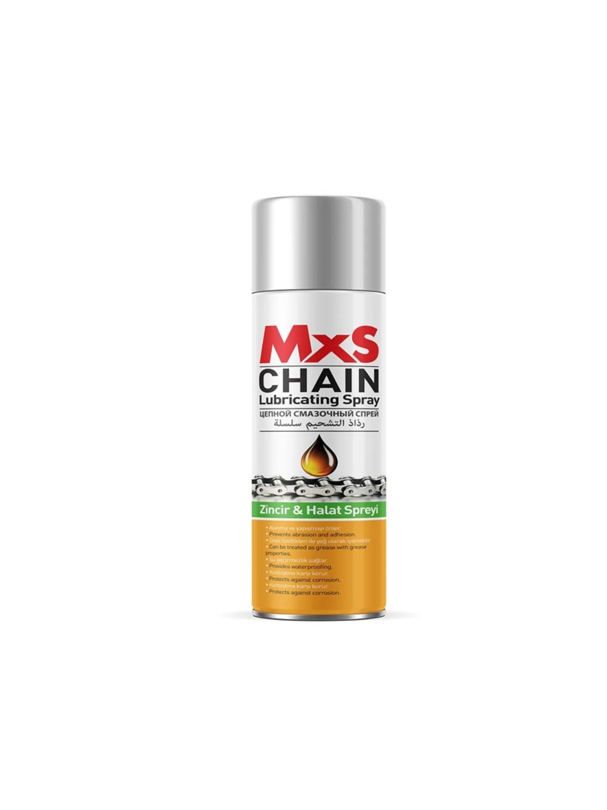 MXS Zincir ve Halat Yağlama Spreyi 400 ml