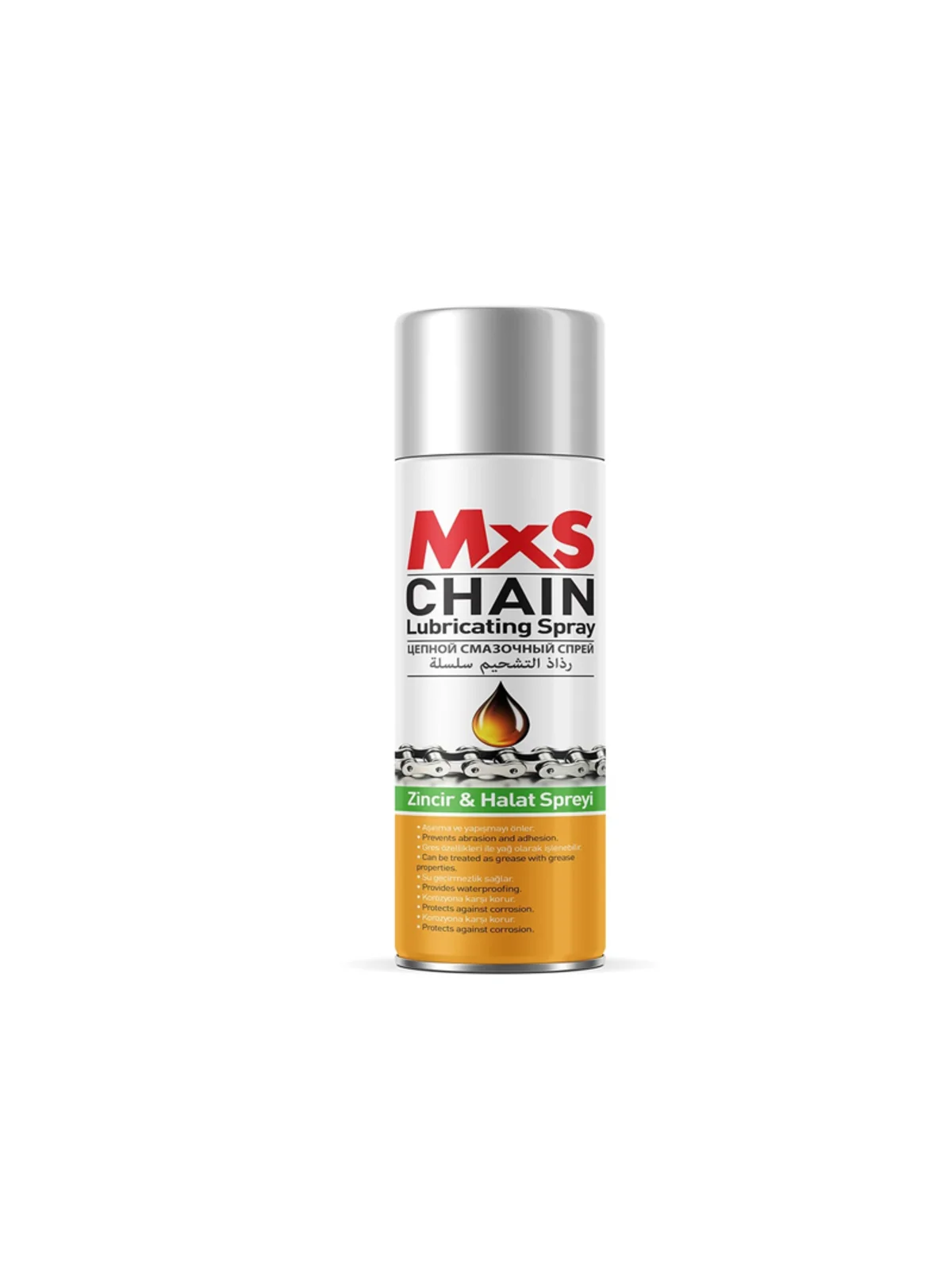 MXS Zincir ve Halat Yağlama Spreyi 400 ml