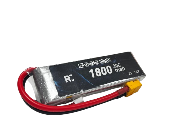 Masterflight 7.4V Li-po Pil - 1800mah 30C 2s Lityum Polymer Batarya