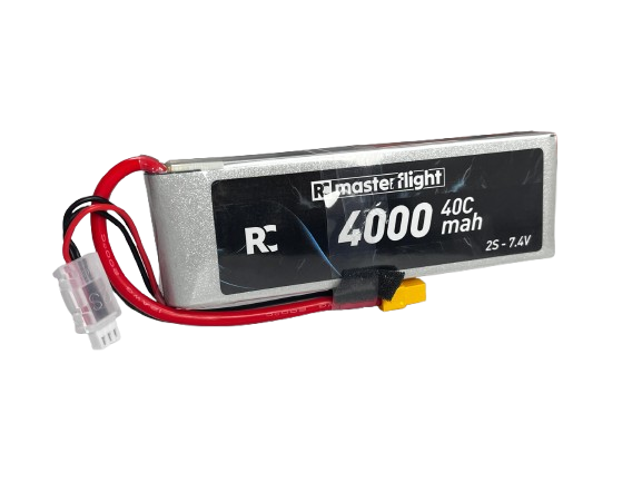 Masterflight 7.4V Li-po Pil - 4000mah 40C 2s Lityum Polymer Batarya