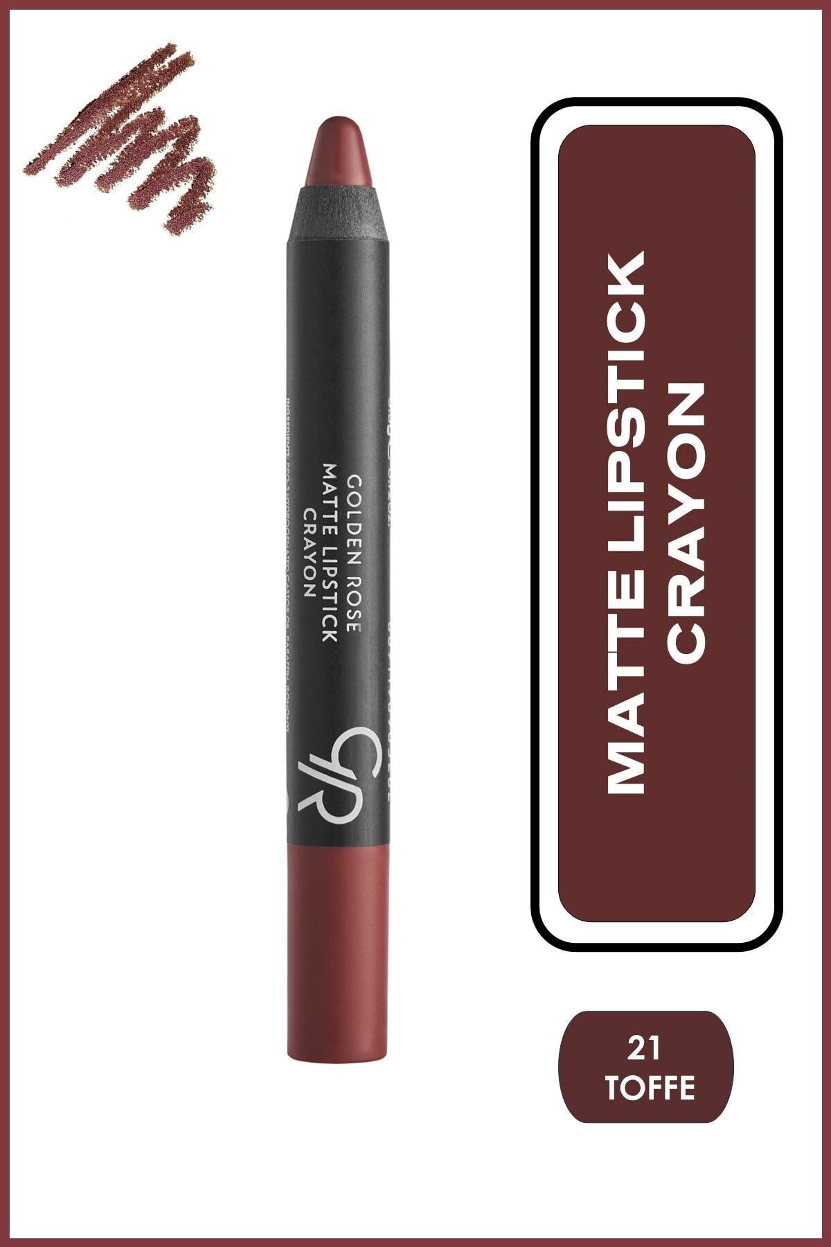Mat Kalem Ruj - Matte Lipstick Crayon No: 16