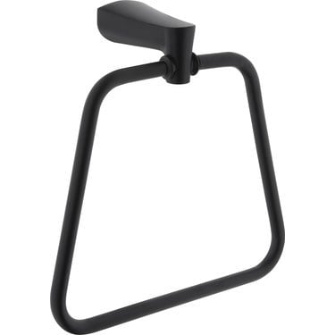 Mat Renkli Halka Havluluk - 800 mm Banyo Aksesuarı