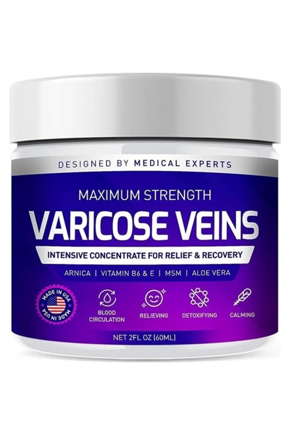 Maximum Strength Varicose Veins Krem 100 ml 1 Adt