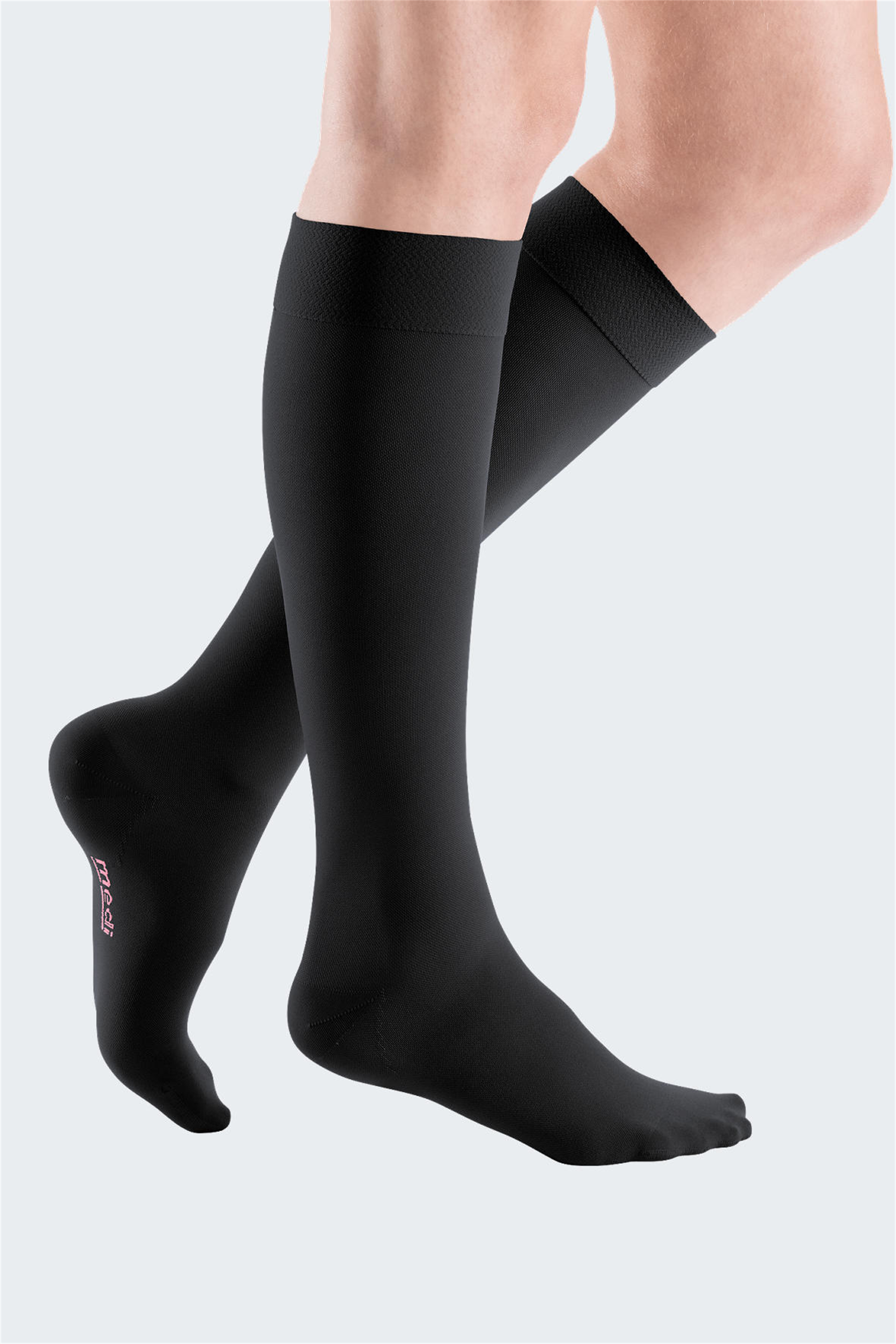 Mediven Elegance Dizaltı Varis Çorabı - CCL2 - Burnu Kapalı - Siyah - 6 Numara - Kısa (Petite)