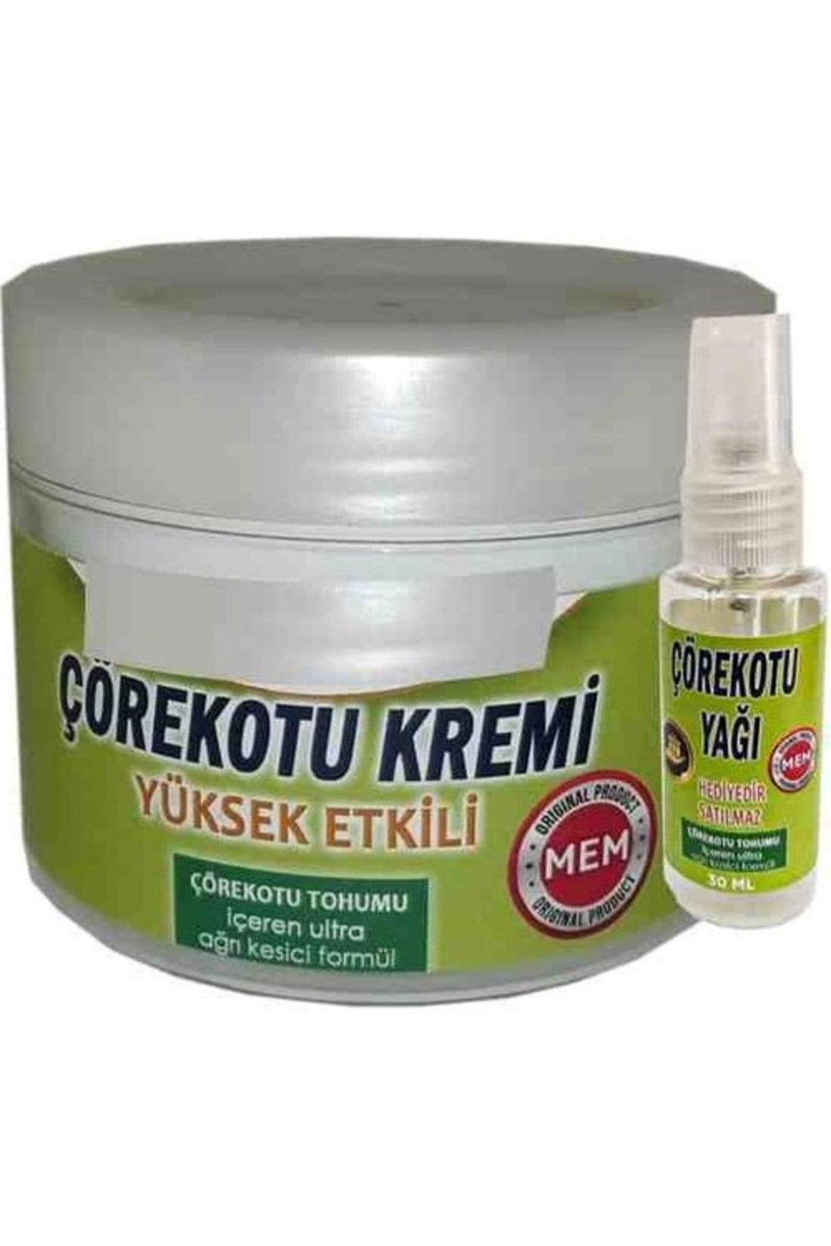 Mem Çörek Otu Kremi 100ML + 30 ml Yağ Set