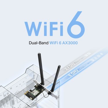 Mercusysy MA80XE, AX3000 Wi-Fi 6 Bluetooth 5.2 PCIe