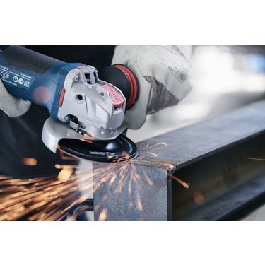 Metal Fiber Disk, 125 mm ve 120 Kum ile Uzun Ömürlü Kesim Sağlar