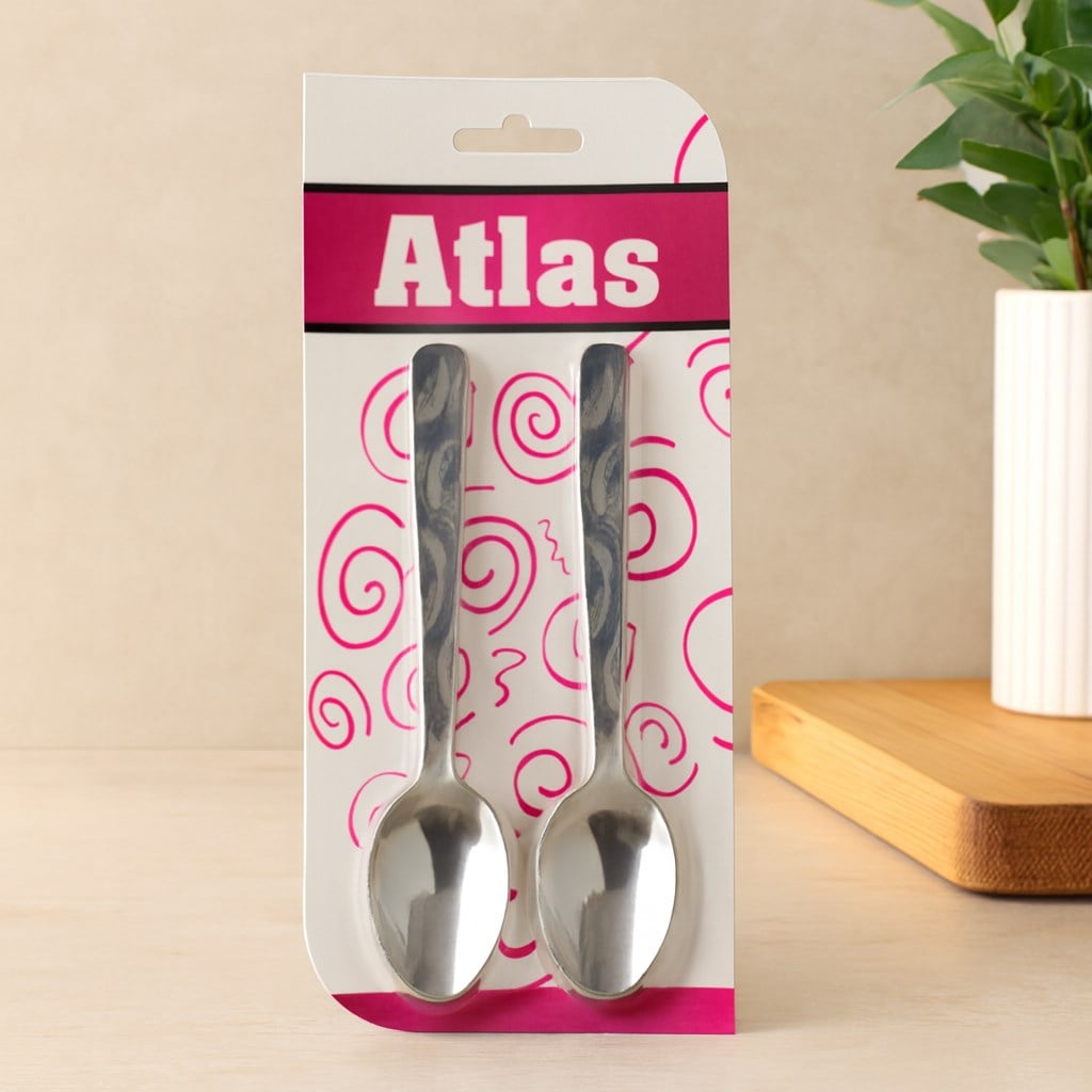 Metal Tatlı Kaşığı 6lı Set