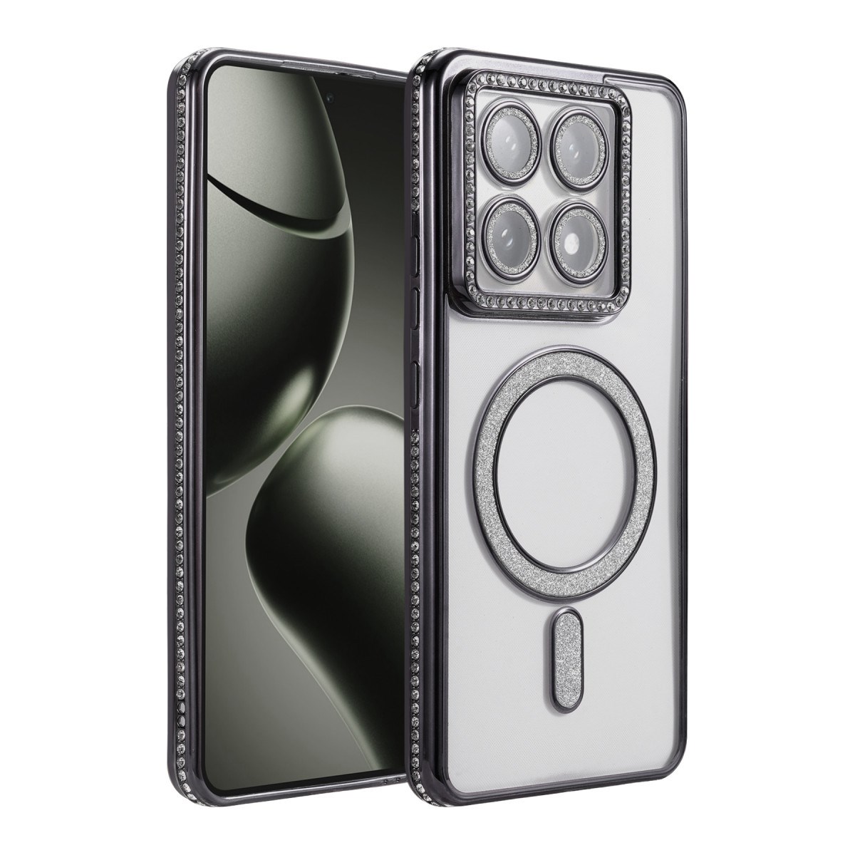 Mi 14T Pro Joke Simli Magneticsafe Kılıf - Siyah