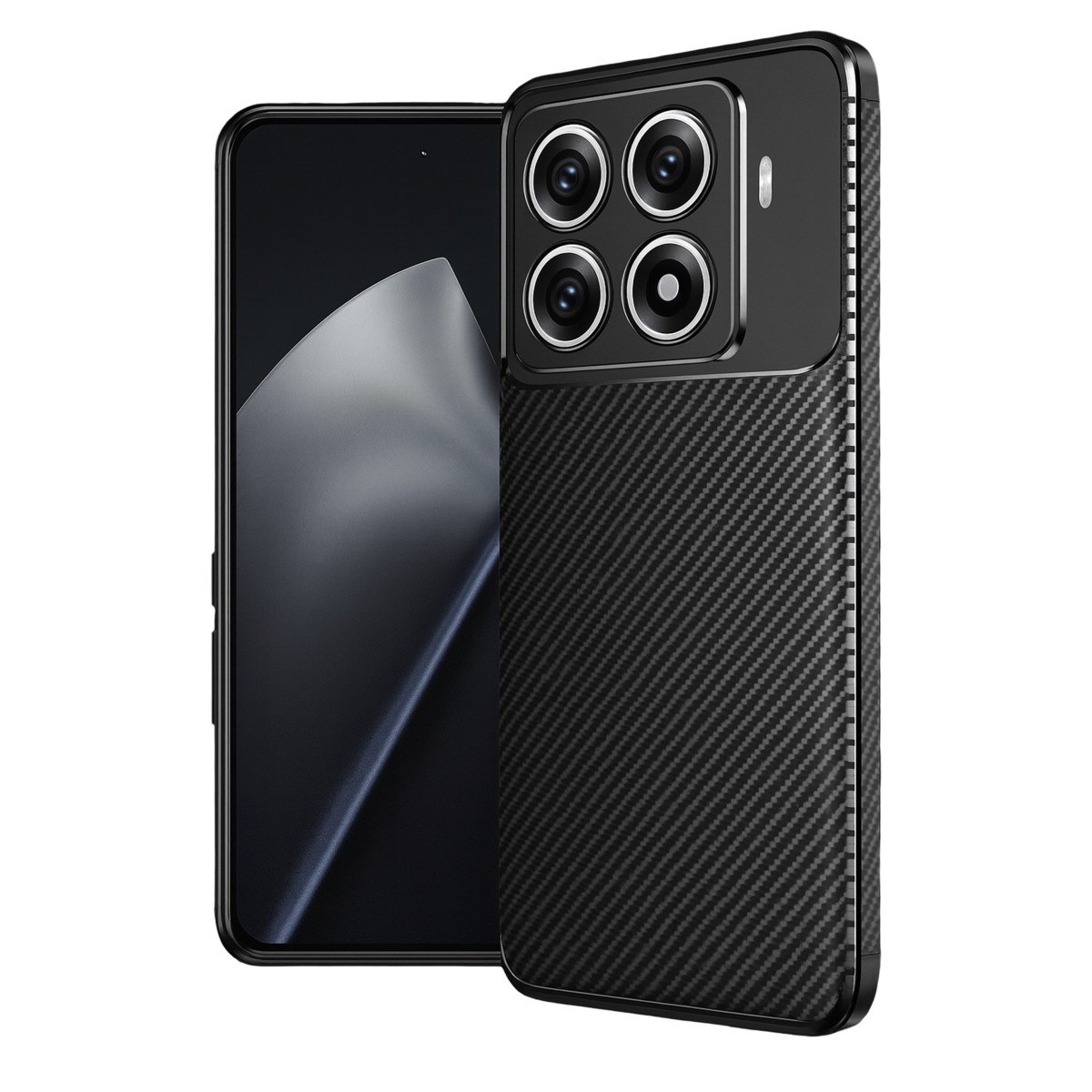 Mi 15T Pro Auto Focus Karbon Kapak - Siyah