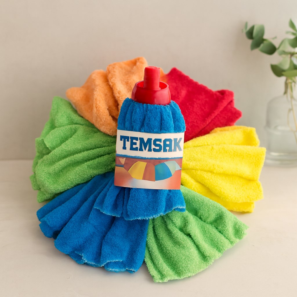 Mikrofiber Havlu Mop Kartelalı
