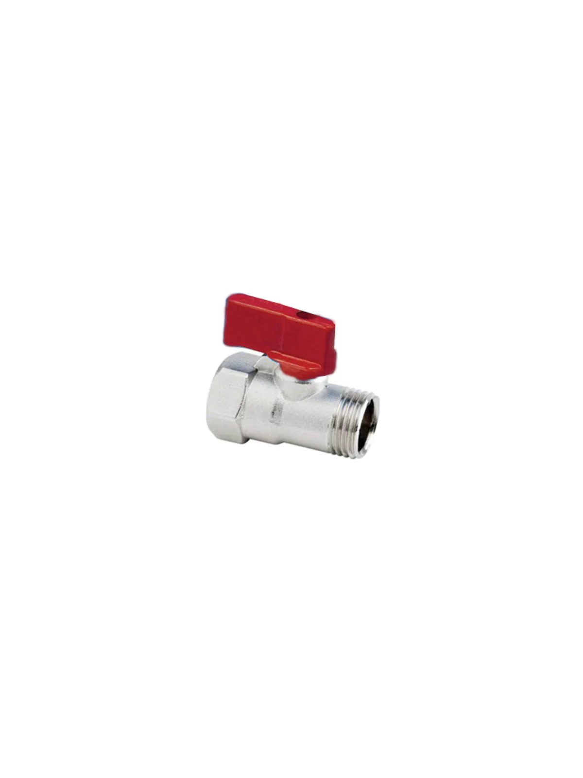 Mini Küresel Vana 1/2 Kırmızı