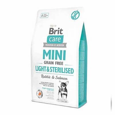 Mini Light Sterilised Tavşan ve Somonlu Tahılsız Kısırlaştırılmış Köpek Maması 2 Kg