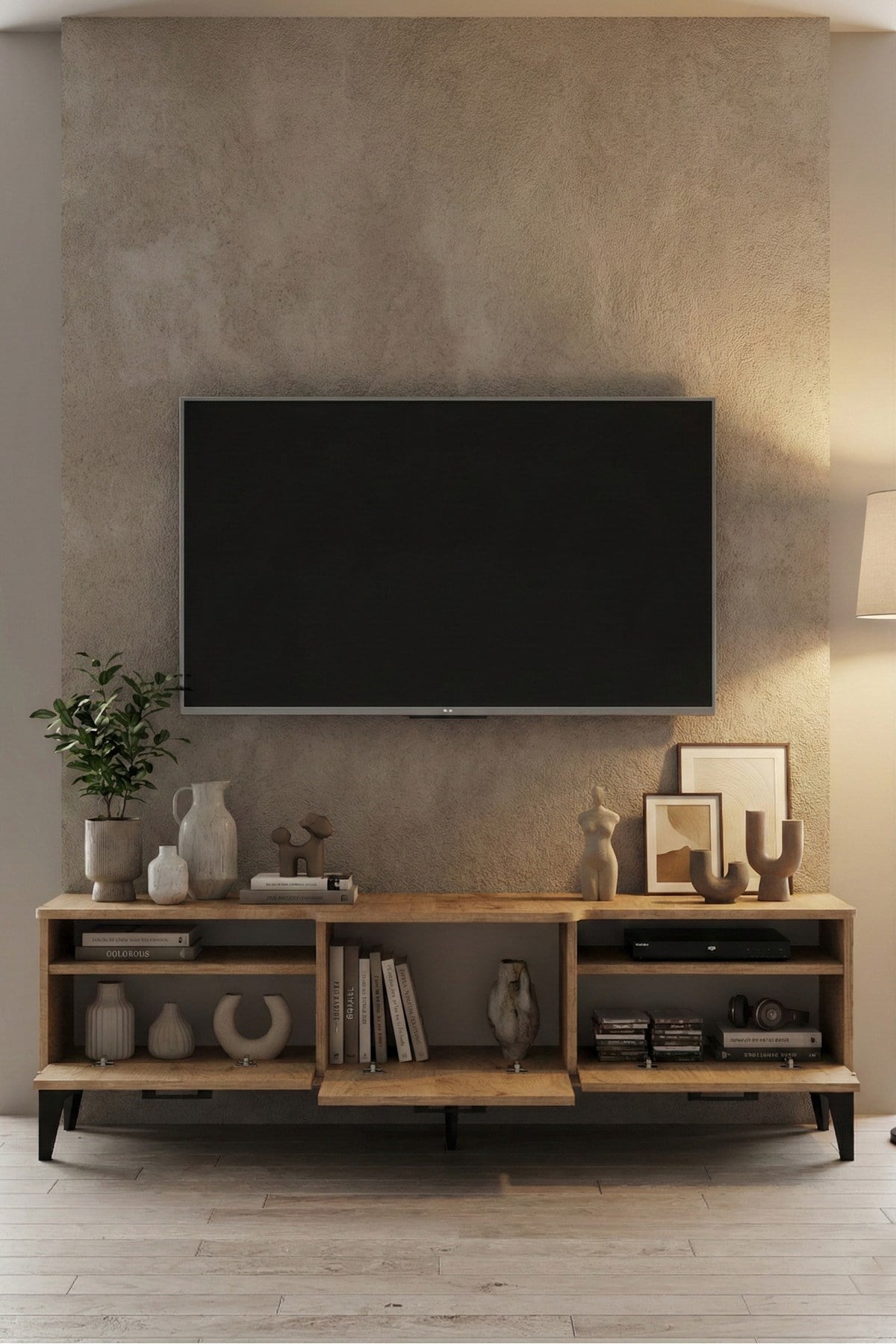 Mistral TV Sehpası Suntalam Bej 160x40 cm