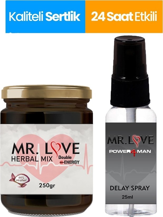 Mrlove Ginsengli 250 gr  ve Spray