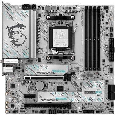 Msı MB B850M Gamıng Plus Wıfı Am5 Ddr5 8200MHZ(OC) HDMI Dp 2x M.2 USB 10GBS 5g Lan Wı-Fı 7