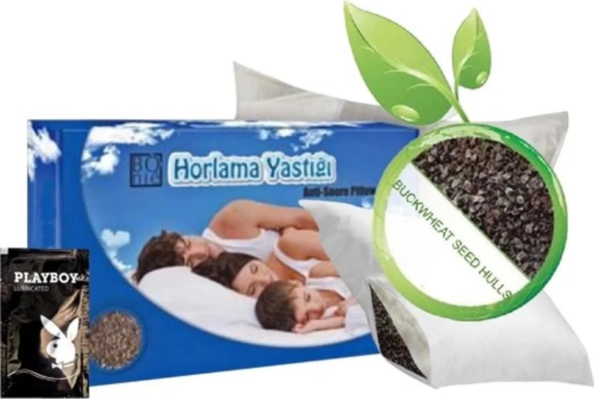 Muzicevi Anti-Snoring Pillow - Karabuğday Yastığı 50 x 70 cm + Jel