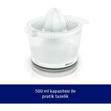 Narenciye Sıkacağı, 25W Güçte ve 500 ml Kapasite ile