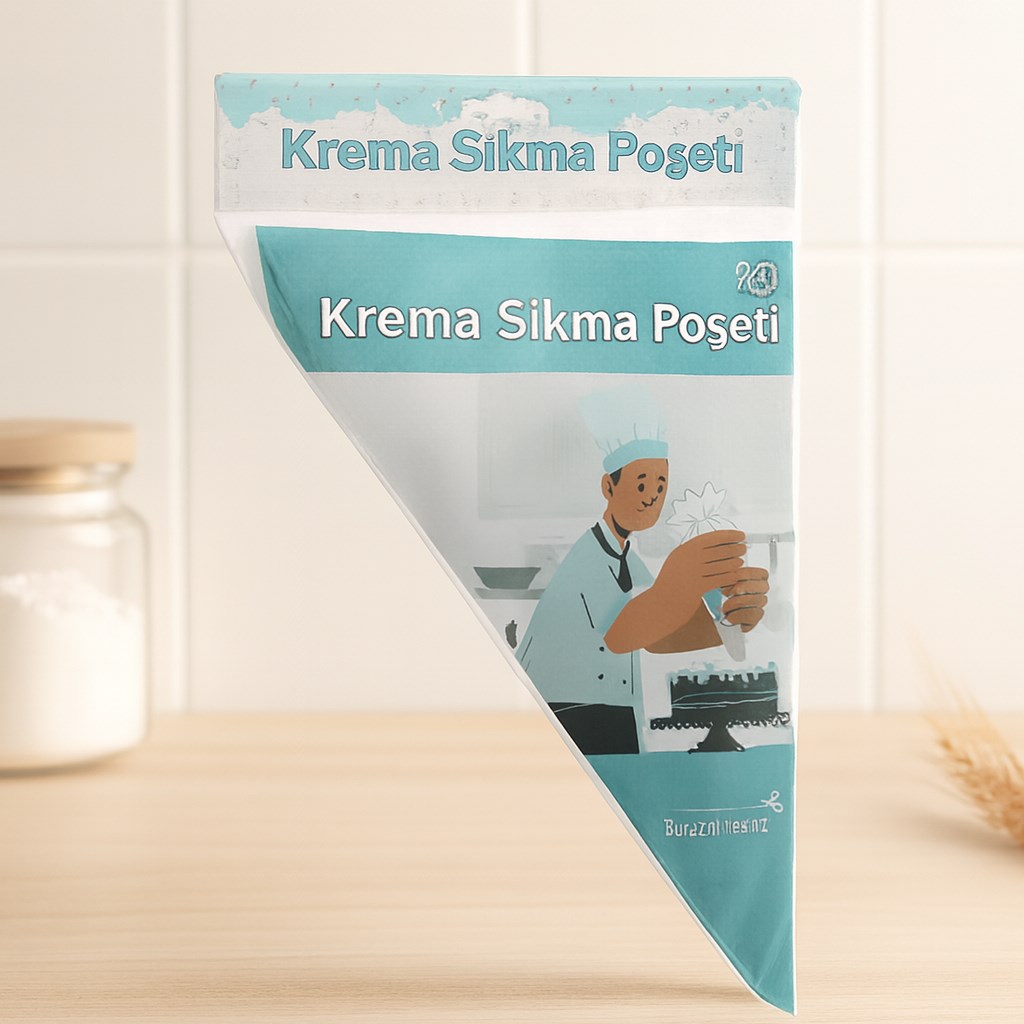 Naylon Krema Sıkma Poşeti 30 cm