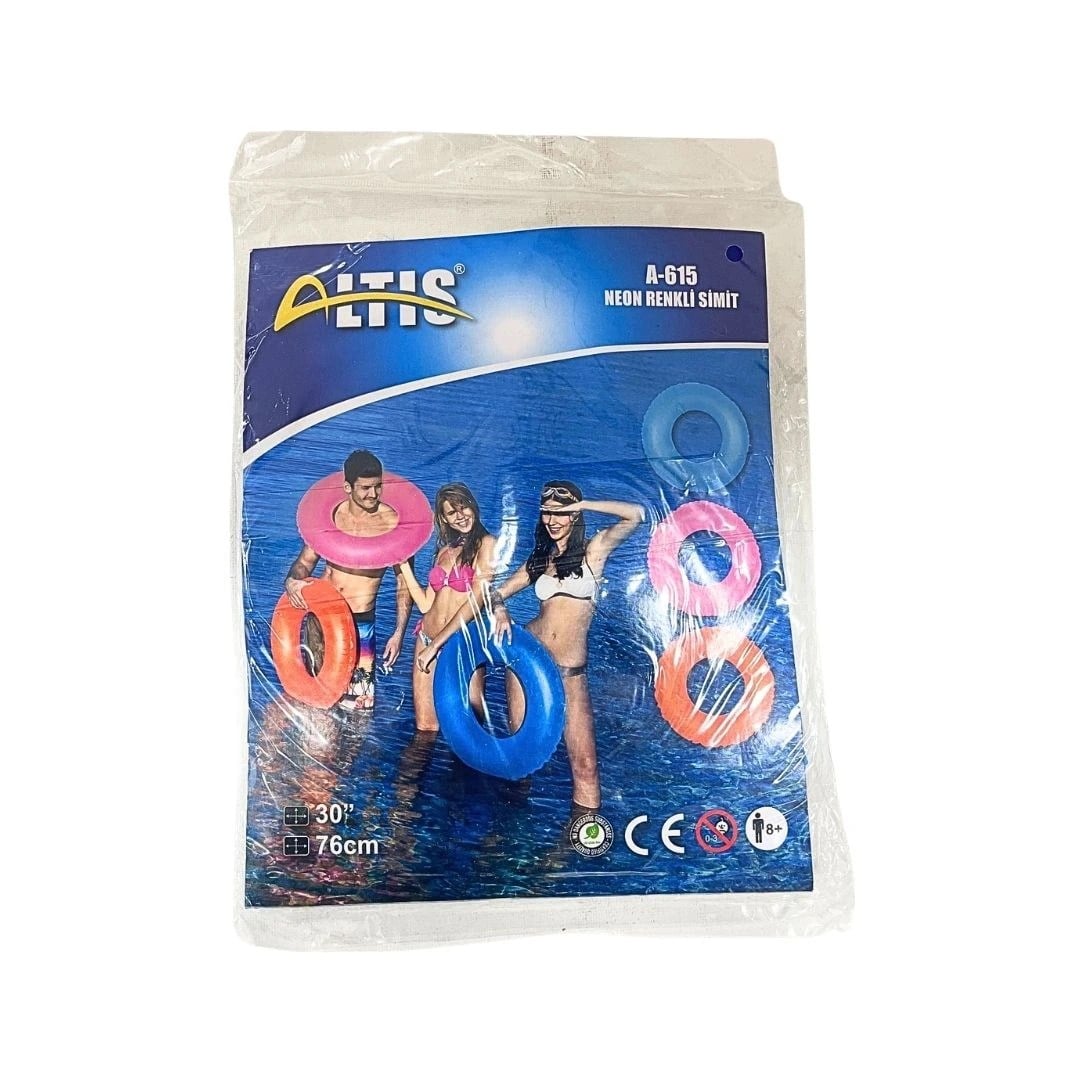 Neon Renkli Simit 71 cm