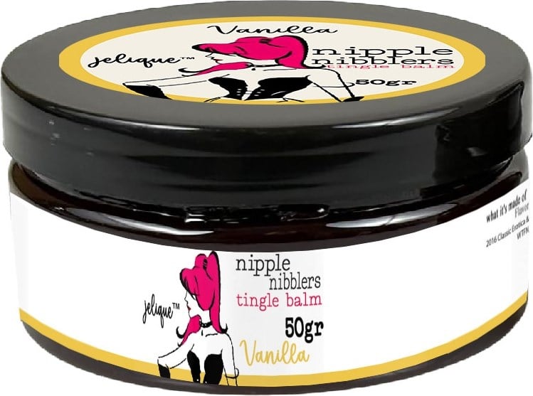 Nipple Nibblers Erotictingle Vanilla Memeucu Hareketlendirici Balsam Vanilya Aromalı 50ML - Vanilyalı Göğüskremi
