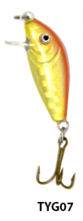 OSKAR FRESH RAPALA MAKET BALIK 3,20CM. - RENK KODLARI - TYG 07