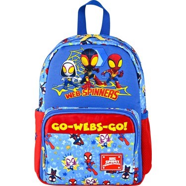 Ottonya Spıderman Anaokulu Çantası Bug Webs