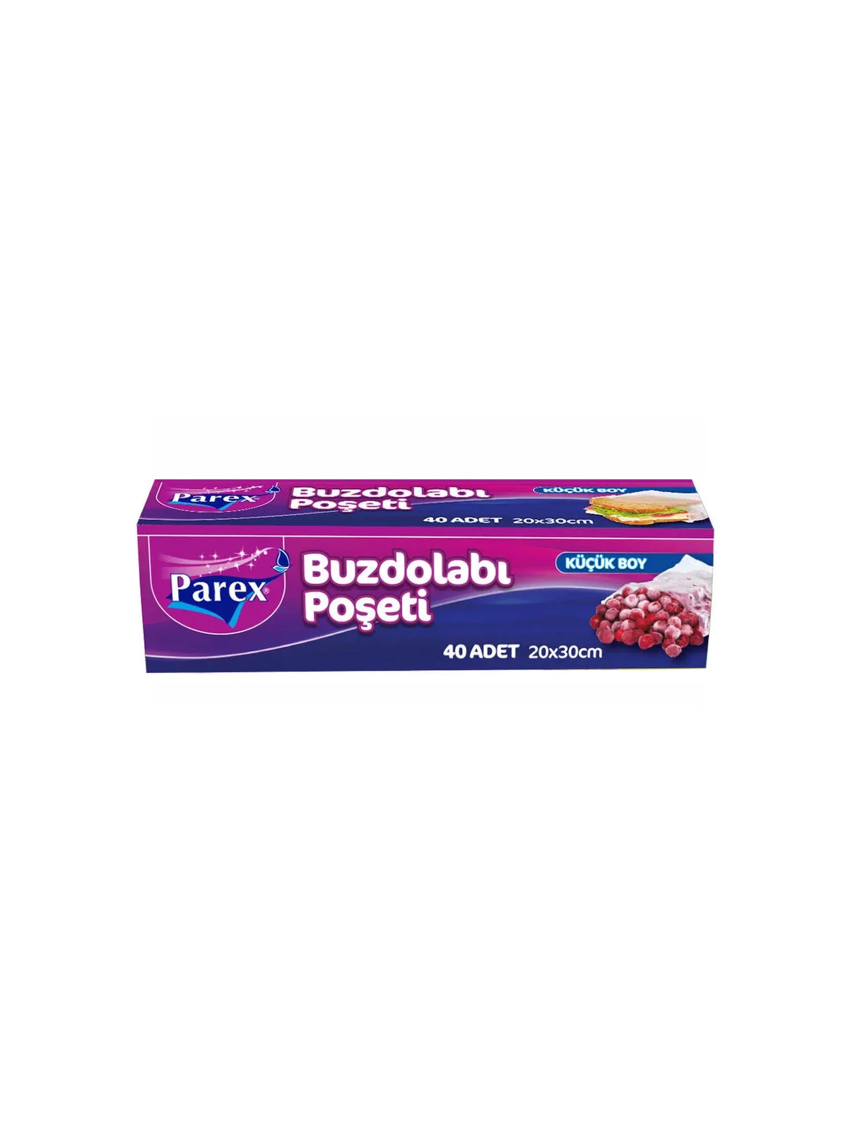PAREX Buzdolabı Poşeti Küçük Boy 20x30 cm