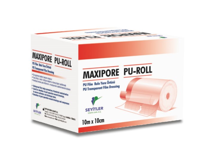 PU ROLL | 10m X 10cm Su Geçirmez Rulo Flaster Yara Örtüsü