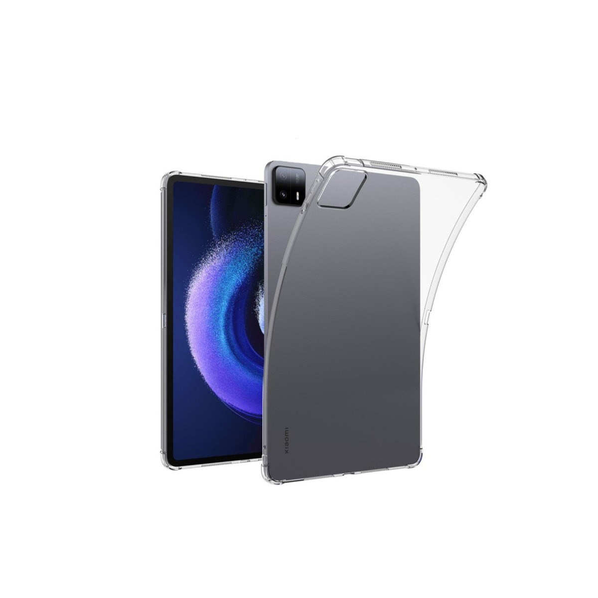Pad 6 Kılıf Anti Shock Tablet Silikon - Şeffaf