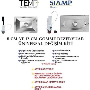 Parlak Değişim Kiti, 12 cm Uzunluk