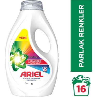 Parlak Renkler için 16 Yıkama Sıvı Çamaşır Deterjanı