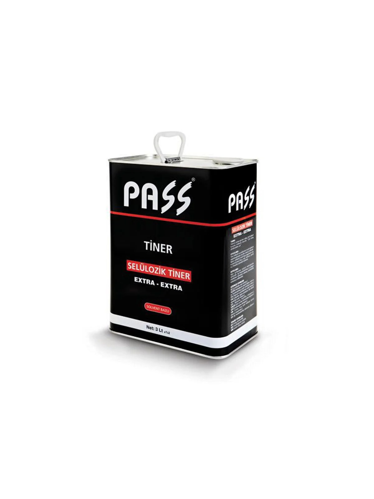 Pass Eko Selülozik Tiner Galon 2.5 Lt