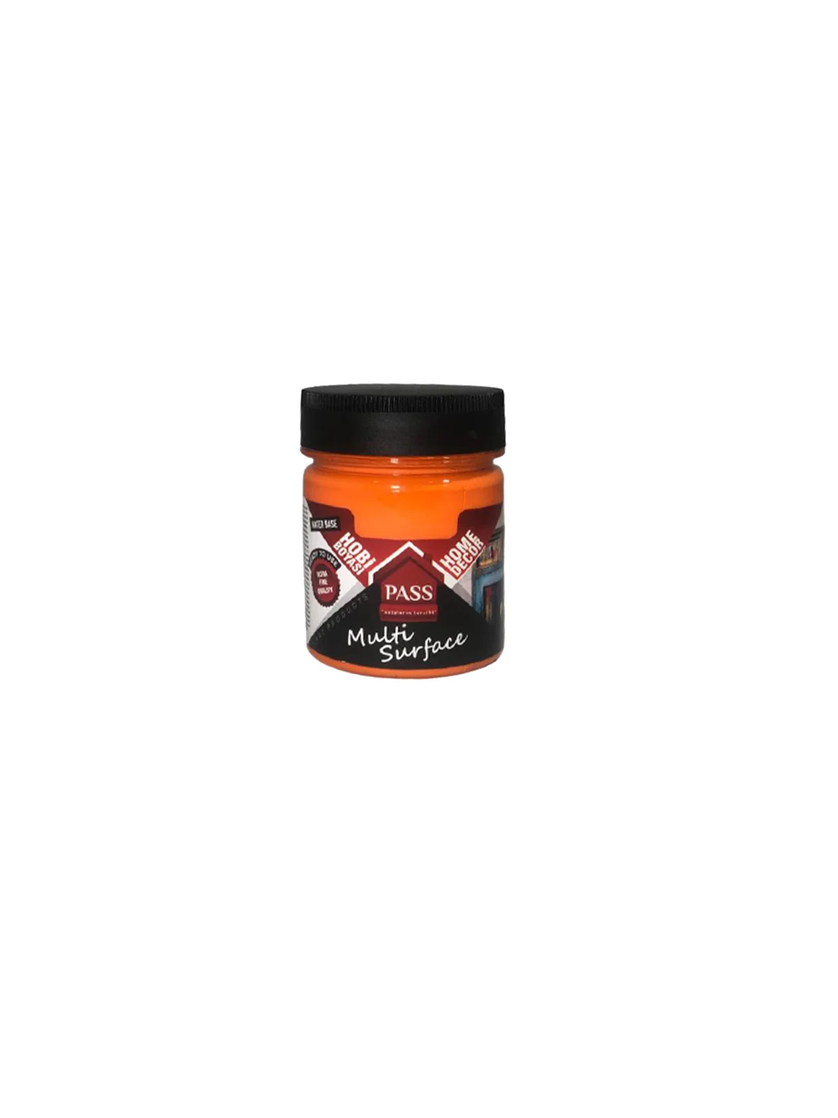 Pass Multi Surface Hobi Boyası 120 cc 1032 Turuncu