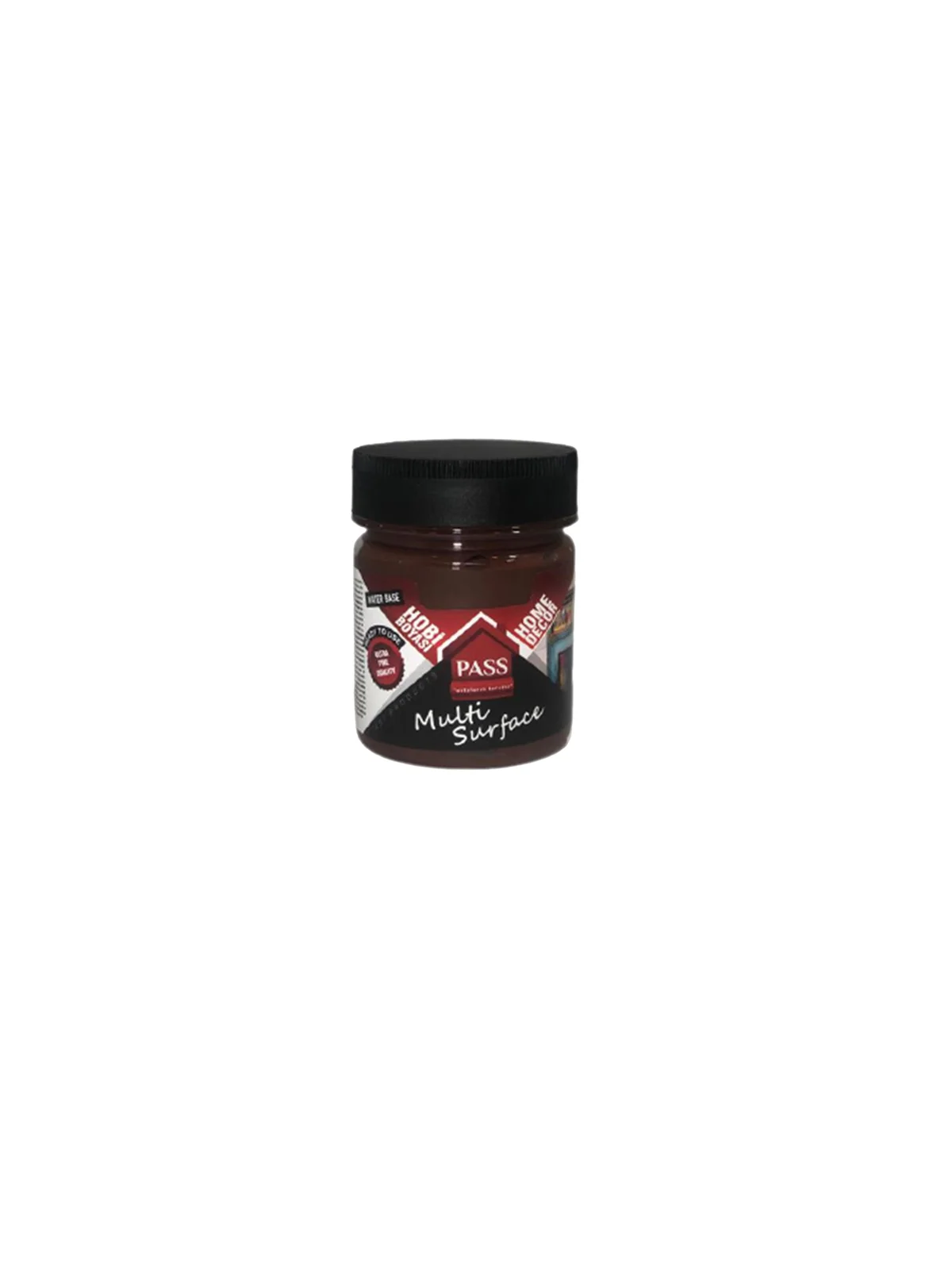 Pass Multi Surface Hobi Boyası 120 cc 1087 Oksit Kahve