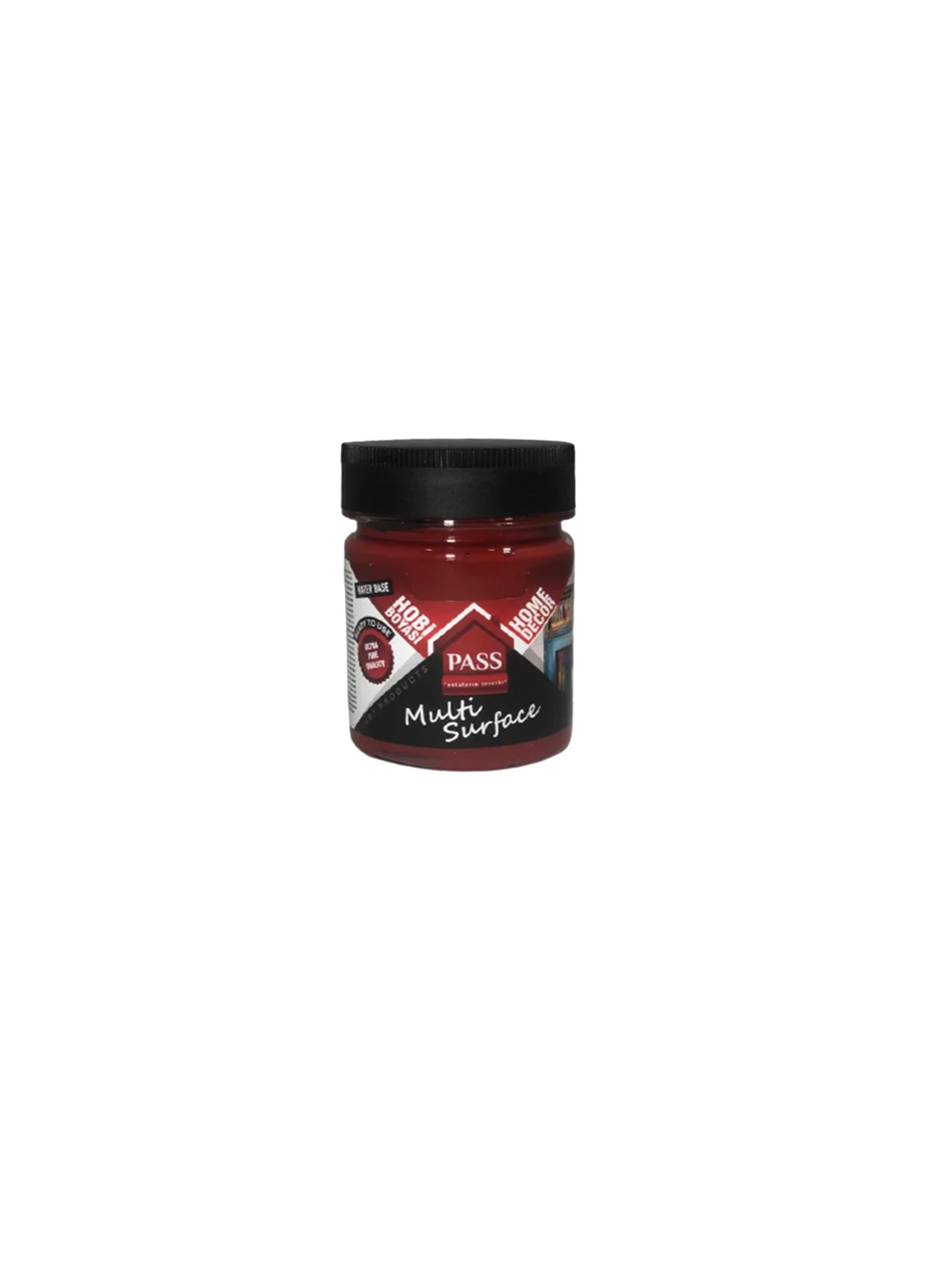 Pass Multi Surface Hobi Boyası 550 cc 1041 Bordo