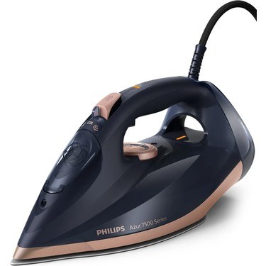 Philips 7500 Serisi Buharlı Ütü, 3200W, 55 g/dk Sürekli Buhar, SteamGlide Elite, 260 g Şok Buhar