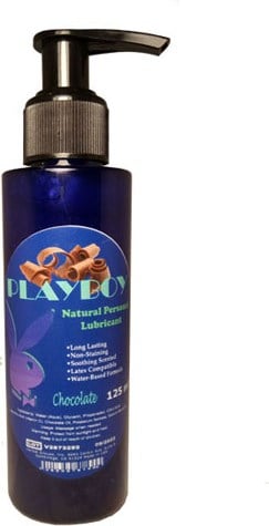 Playboy Büyük Boy 125 ml Ebatta Kolay Girişler Için Çikolatalı Kişisel Lubrikant Jel / Playboy Chocolate Lubricant Gel