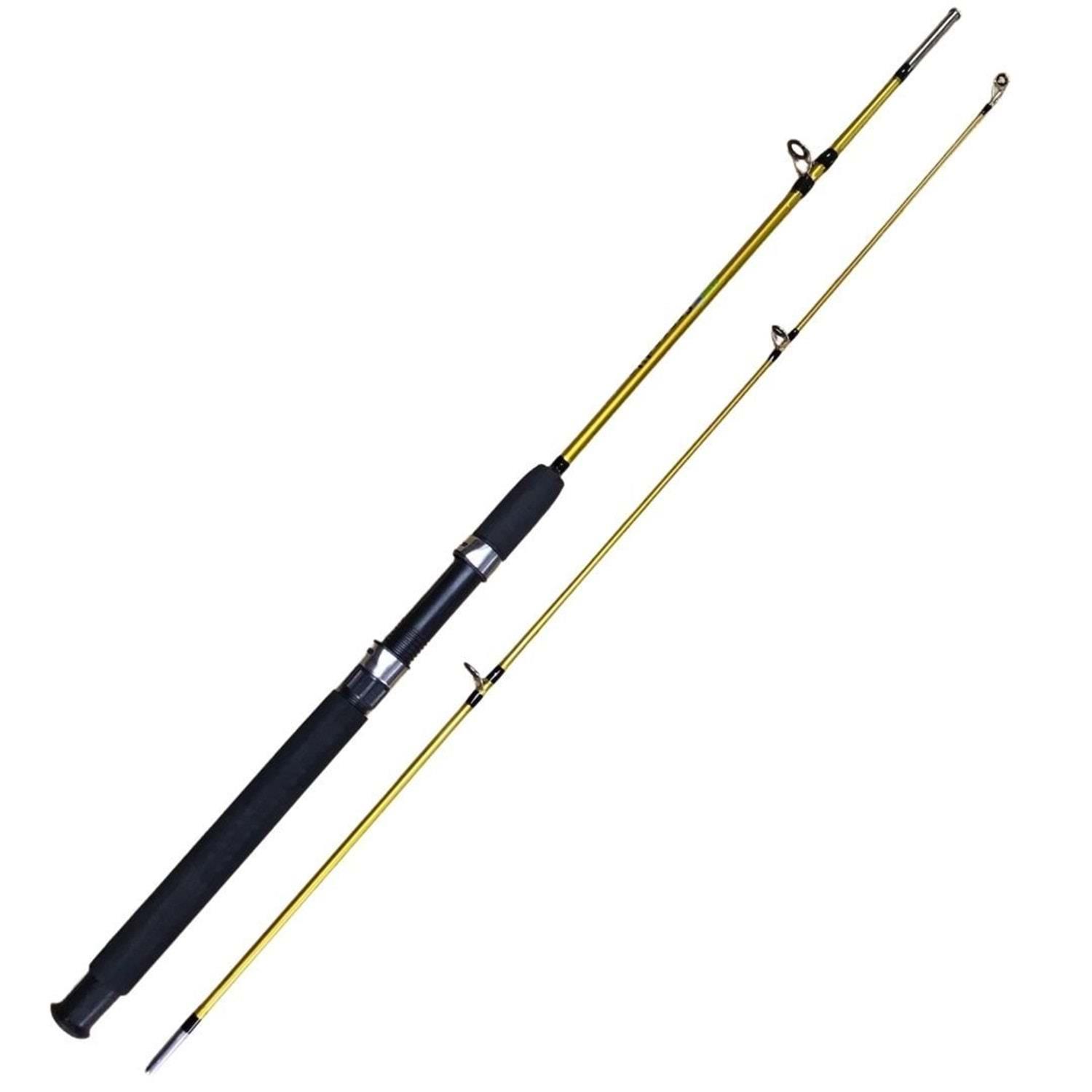 Powerex Crocodile 165cm. 120-250 gr. Parçalı Dolgu Gold Tekne Kamışı