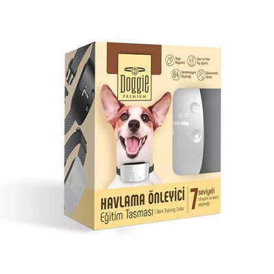 Premium Köpek Eğitim Tasması Beyaz