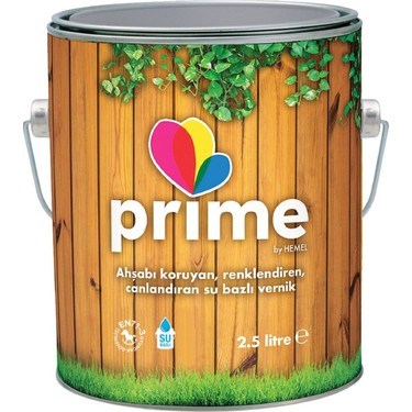 Prime Su Bazlı Ahşap Vernik