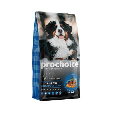 Proderma Kuzulu ve Pirinçli Yetişkin Köpek Maması 18 Kg