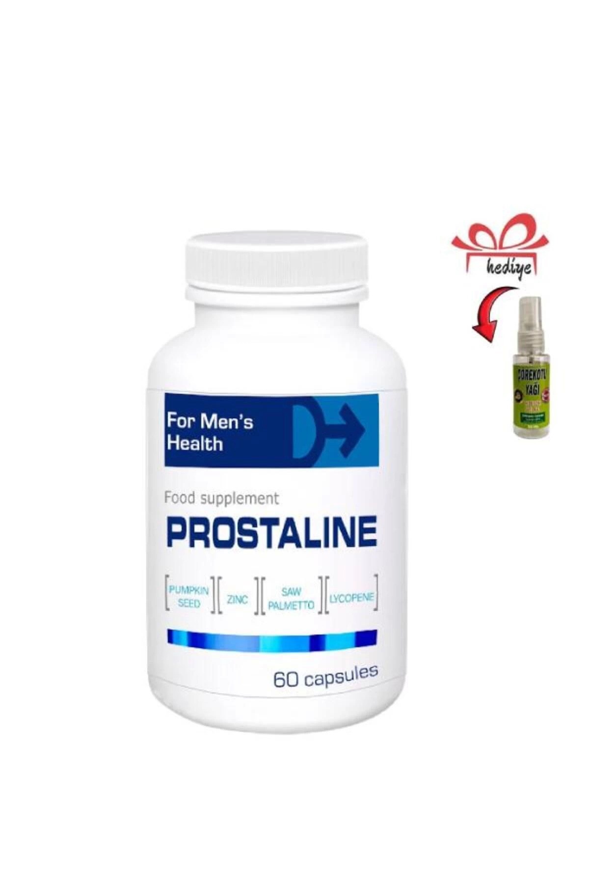 Prostaline  Erkeklere Özel Destekleyici 60'lı X 1 Adet Çörekotu Yağı