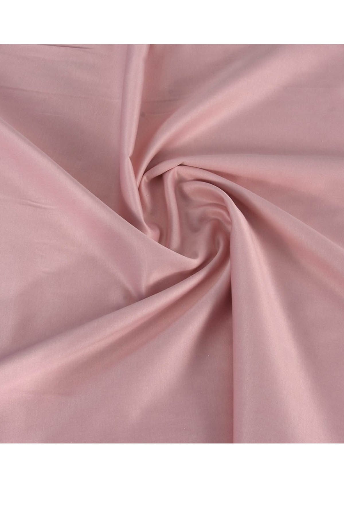 Pudra Pamuk Saten Kumaş 1 Metre ( 240 cm. eninde )