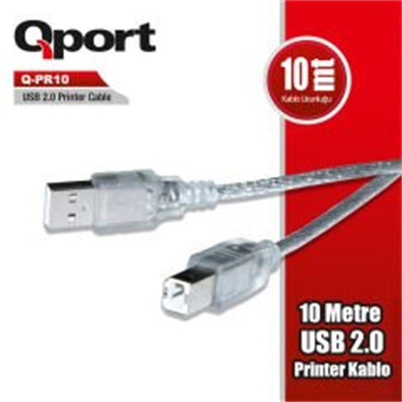 Q-PR10 USB 2.0 10M YAZICI KABLOSU